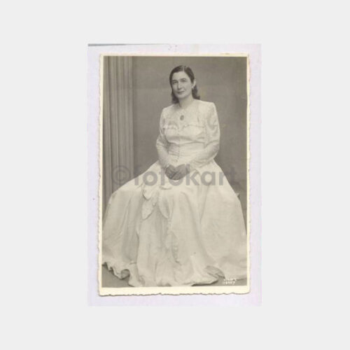 1949 Bursa - Folklorik Kadın Fotoğraf