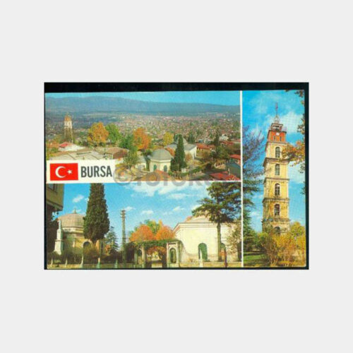Bursa Muhtelif Görünüşler Kartpostal