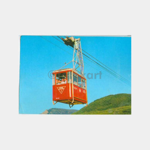 Bursa Uludağ Teleferik Konulu Kartpostal
