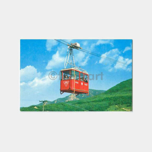 Bursa Uludağ Teleferik Görünüş Kartpostal