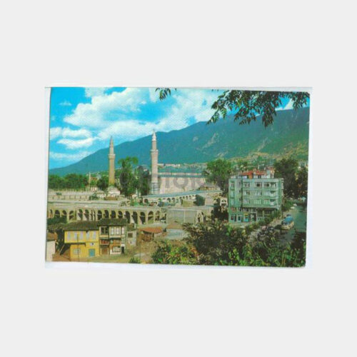 1969 Bursa Ulucami Görünüş Kartpostal