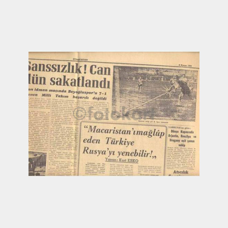 Cumhuriyet Gazetesi 09.11.1961