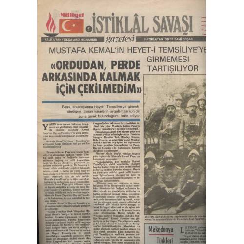 Milliyet - İstiklal Savaşı Gazetesi 06.08.1919