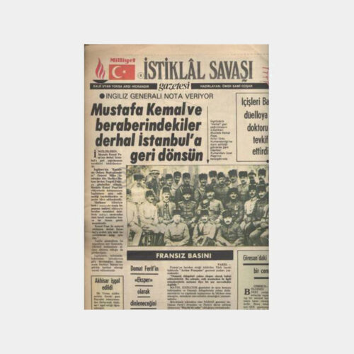 Milliyet - İstiklal Savaşı Gazetesi 07.06.1919