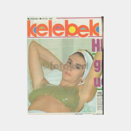 1992 Burçin Orhon - Gazete Küpürü