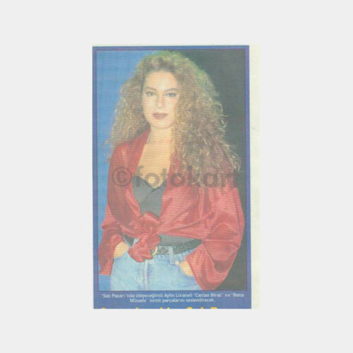 1992 Aylin Livaneli - Gazete Küpürü