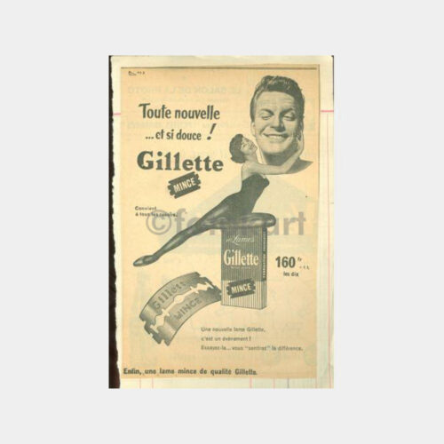 1950 Jilet Yabancı Gazete İlanı