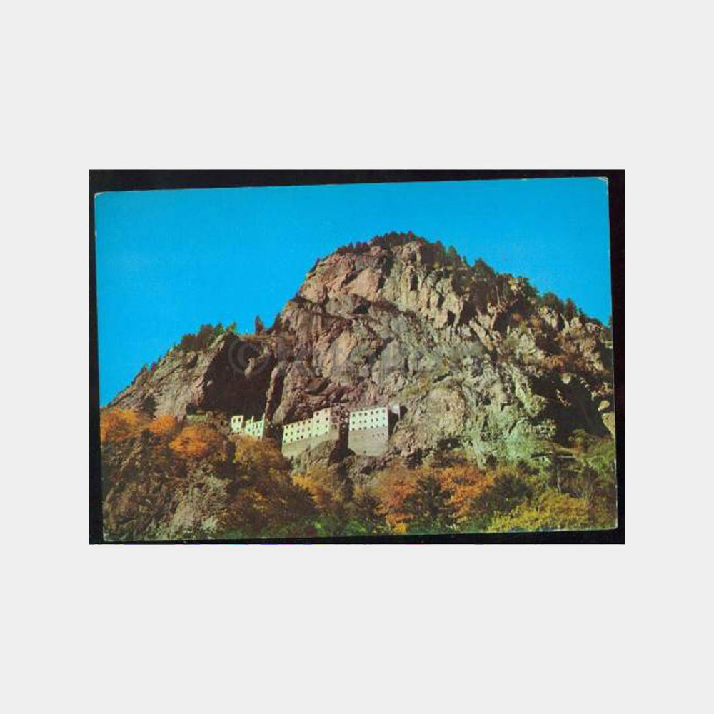 1970 Trabzon Yolcu Salonu Damgalı Kartpostal