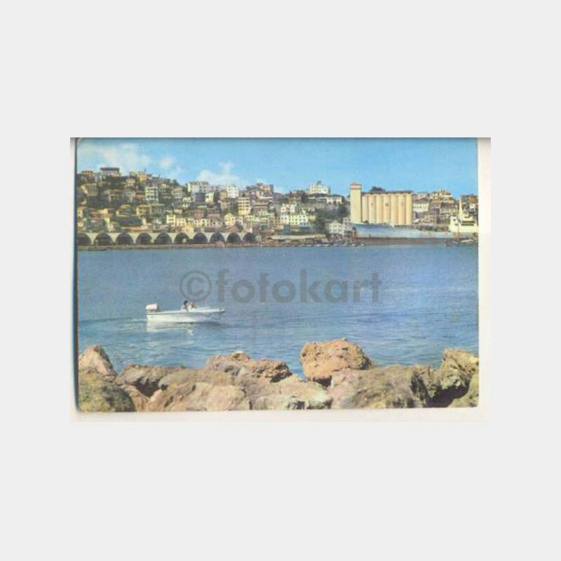 1969 Trabzon Liman Genel Görünüş  Kartpostal