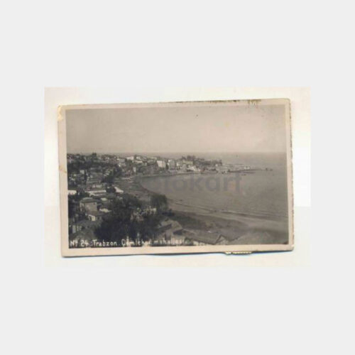 1942 Trabzon Çömlekçi Mahallesi Fotokart