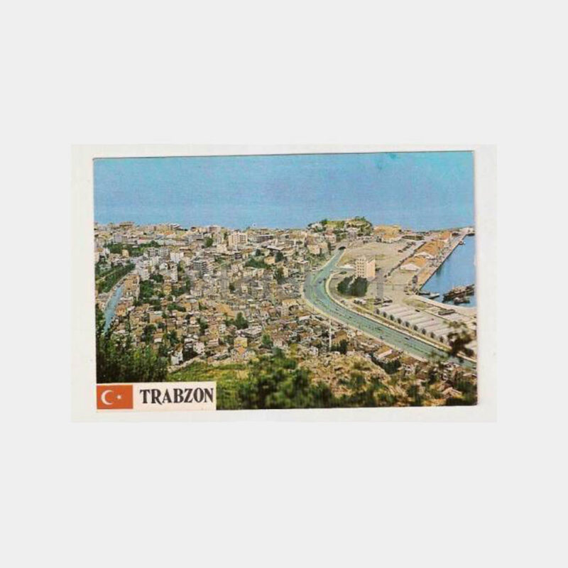 Trabzon Şehirden Görünüş Kartpostal