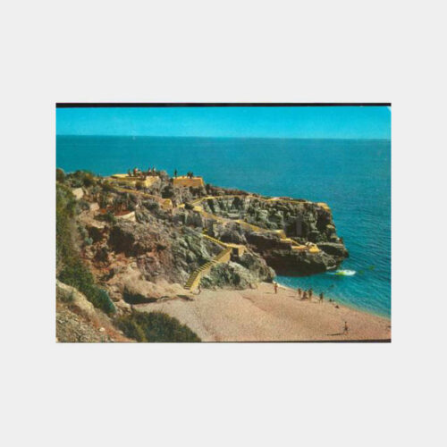 1974 Alanya Ulaş Emirgan Plajı Görünüş Kartpostal