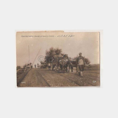 1927 İstanbul Anadolu'dan Göç Kartpostal