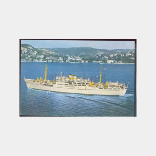 Denizyolları Marmara Vapuru Kartpostal