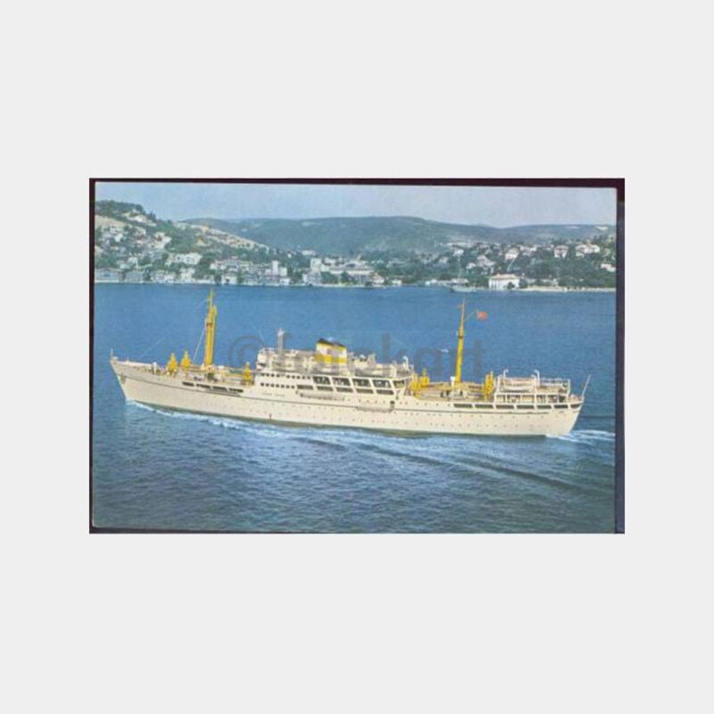 Denizyolları Marmara Vapuru Kartpostal