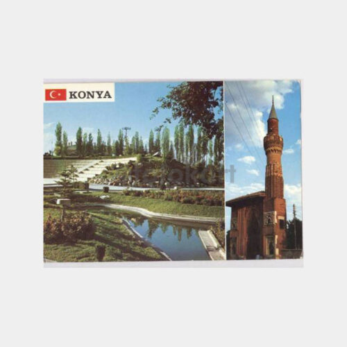 Konya Şehirden 3 Görünüş Kartpostal