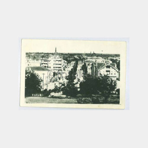 1961 Konya Genel Görünüş Fotokart