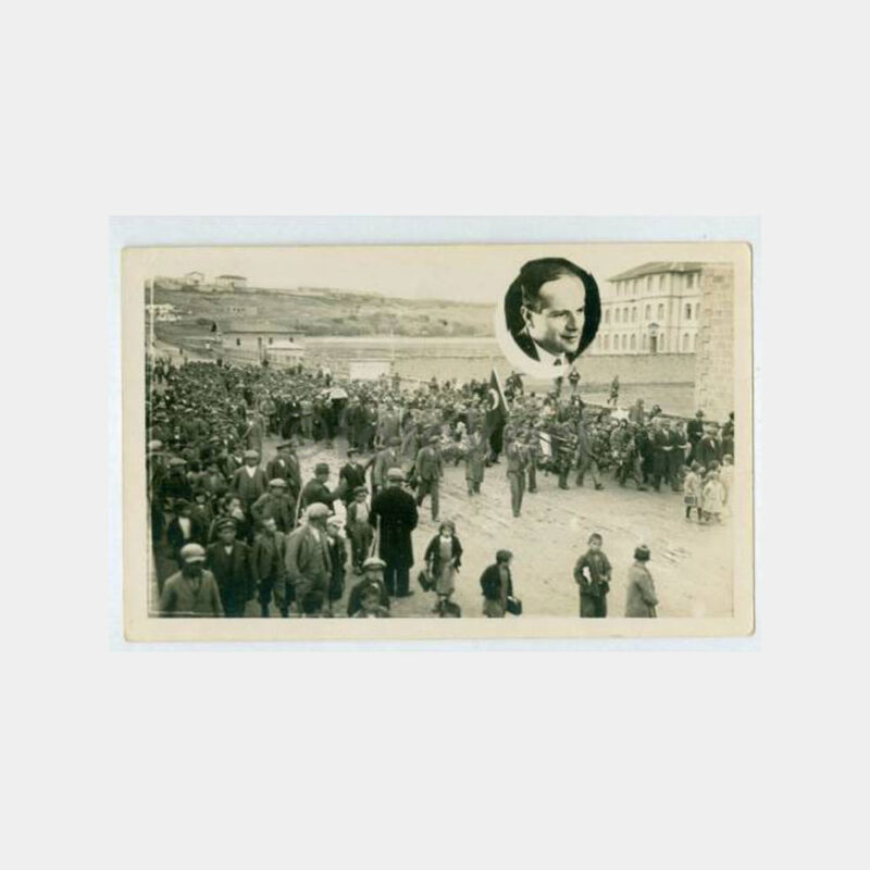 1930 Konya Müdür Vefatı Konulu Fotoğraf