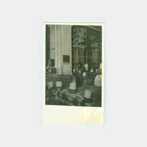 1940 Konya Mevlana Türbesi İçi Görünüş Fotoğraf