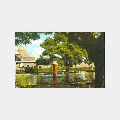 1974 Konya Alaaddin Havuzu Görünüş Kartpostal