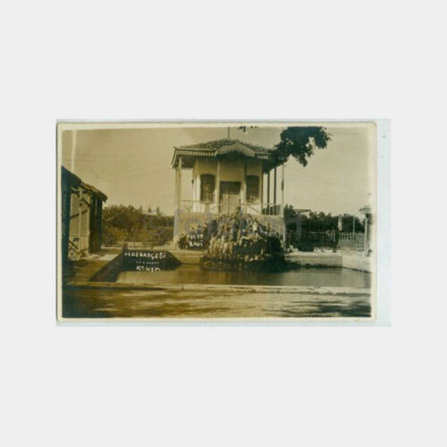 1931 Konya Dede Bahçesi Görünüş Kartpostal