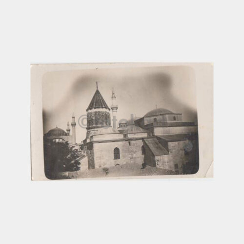 1940 Konya Mevlana Görünüş Kartpostal