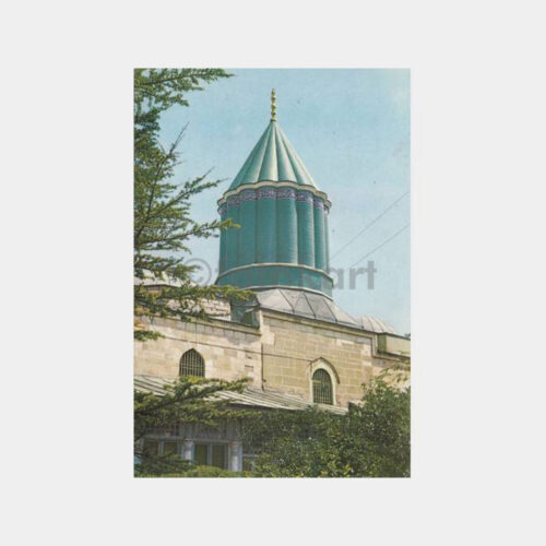 Konya Mevlana Genel Görünüşü Kartpostal