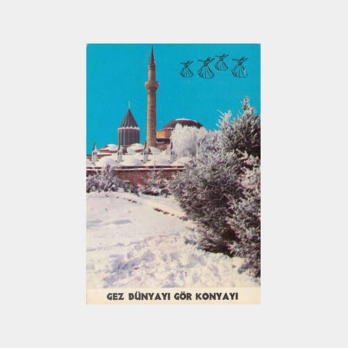 Konya Mevlana Konulu Kartpostal