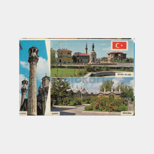 Konya Mevlana Genel Görünüş Kartpostal