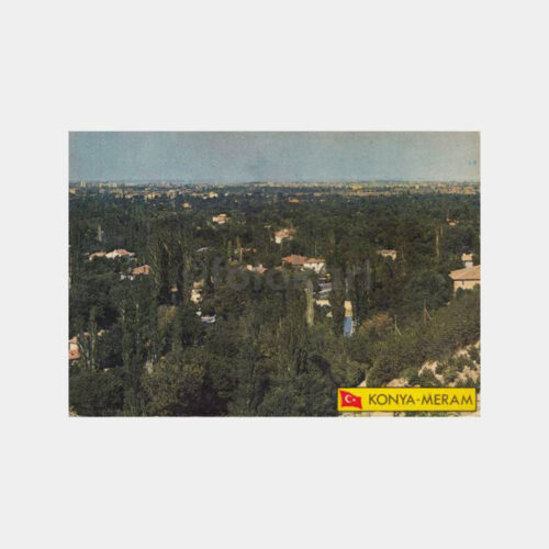 1975 Konya Meram Görünüş Kartpostal
