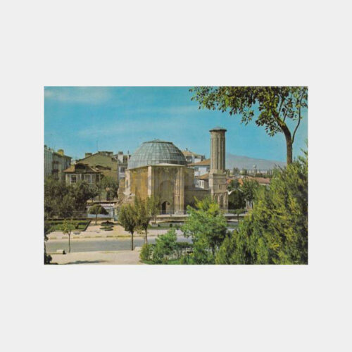 1975 Konya İnce Minare Görünüş Kartpostal