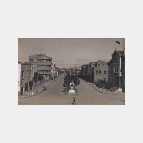 1941 Konya Genel Görünüş Kartpostal