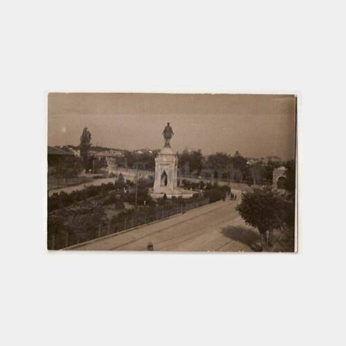 Konya Atatürk Anıtı Eski Fotokart