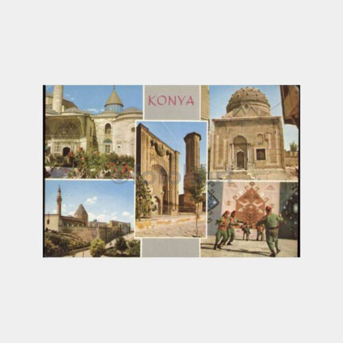 Konya Muhtelif Görünüşler Kartpostal
