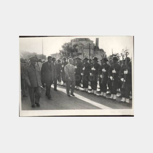 1955 Konya Yabancı Misafir Ziyareti Fotoğraf