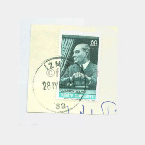 1969 İzmir - 59 Posta Damgalı Fragman