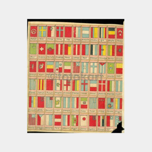 1940 Dünya Bayrakları - Deniz Postaları Listesi