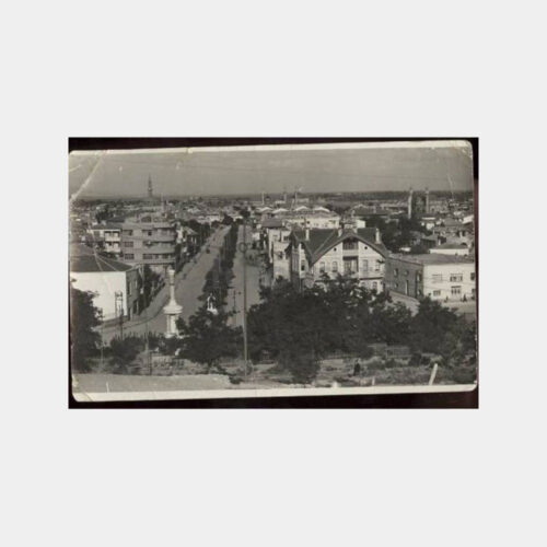 1941 Vize Askeri Posta Damgalı Konya Fotokart