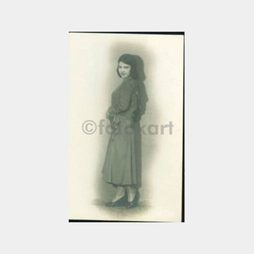 1930 Kadın Görünüş Stüdyo Fotoğraf