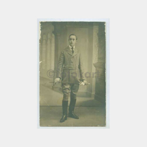 1910 İspanya Stüdyo Genç Fotoğraf