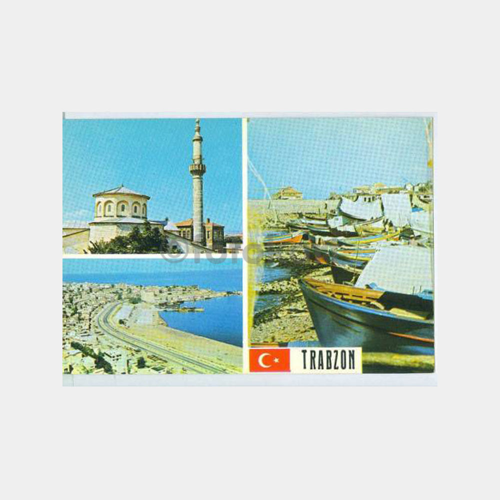 Trabzon 3 Değişik Görünüş Kartpostal