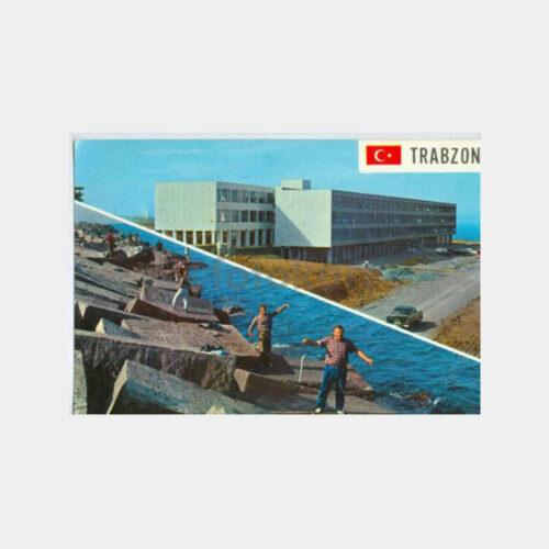 1970 Trabzon Karadeniz Teknik Üniv Kartpostal