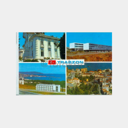 1970 Trabzon 4 Değişik Görünüş Kartpostal
