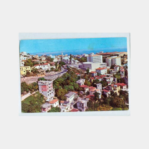 1970 Trabzon Şehir içi Görünüş Kartpostal