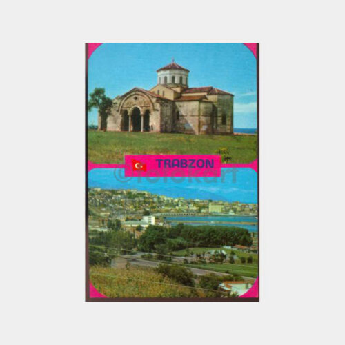 1970 Trabzon 2 Değişik Görünüş Kartpostal