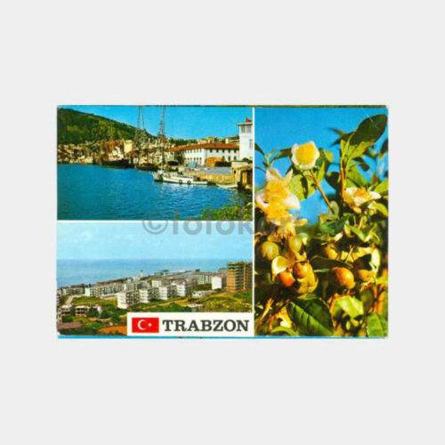 1982 Trabzon 3 Değişik Görünüş Kartpostal