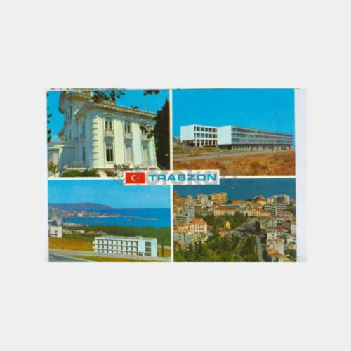 1975 Trabzon Şehirden Görünüş Kartpostal