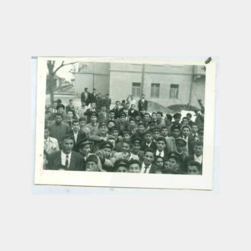 1952 Trabzon Lisesi Belgesel Hatıra Fotoğraf