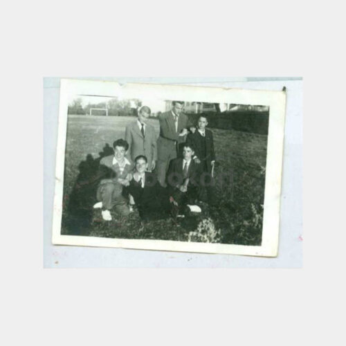 1952 Trabzon Lisesi Belgesel Hatıra Fotoğraf