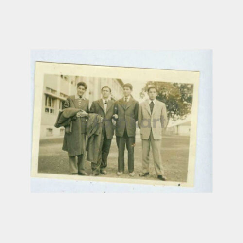 1952 Trabzon Lisesi Belgesel Hatıra Fotoğraf